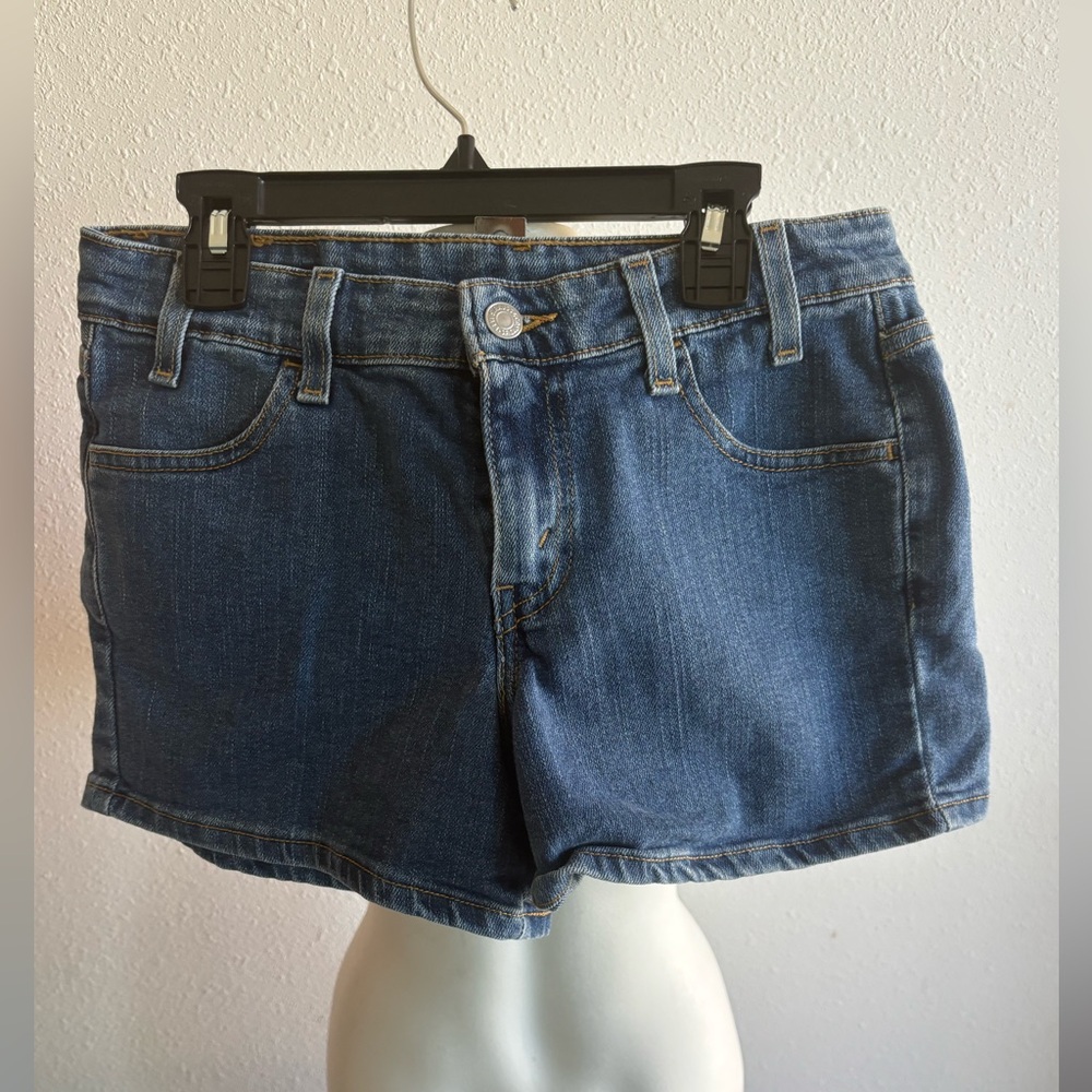 Levi's Dark Blue Jean Shorts
